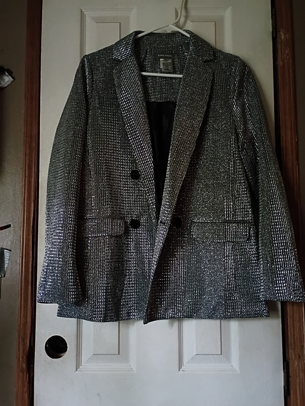 Sans Souci Metallic Silver Blazer